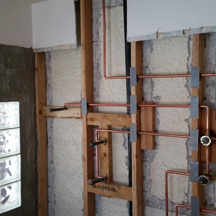 Copper pipe installation for Repiping in Center Point